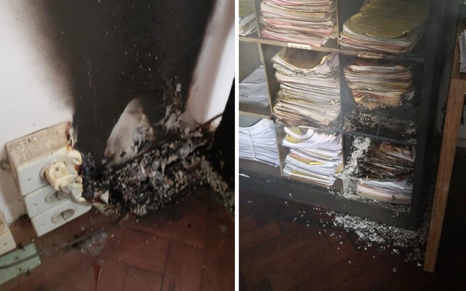 Un principio de incendio destruyó decenas de causas en Casación