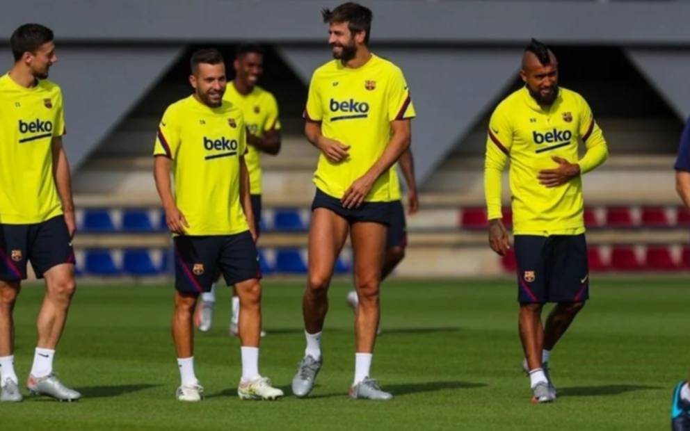 Con test incluido, Messi y el Barcelona volvieron hoy al trabajo
