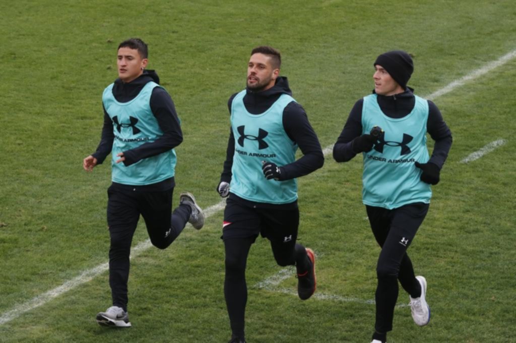 Nahuel Estévez trotó alrededor del campo