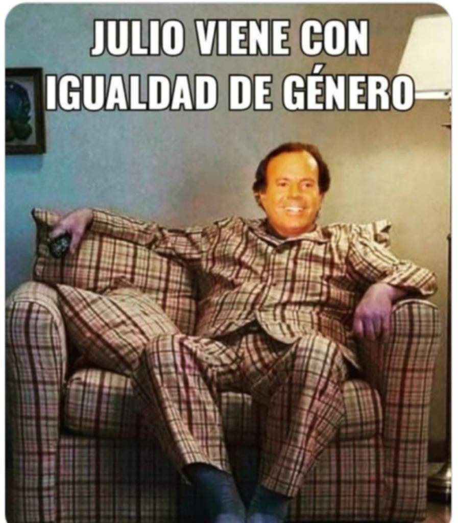 Estallan los memes con la llegada de un nuevo mes: Julio Iglesias, el protagonista