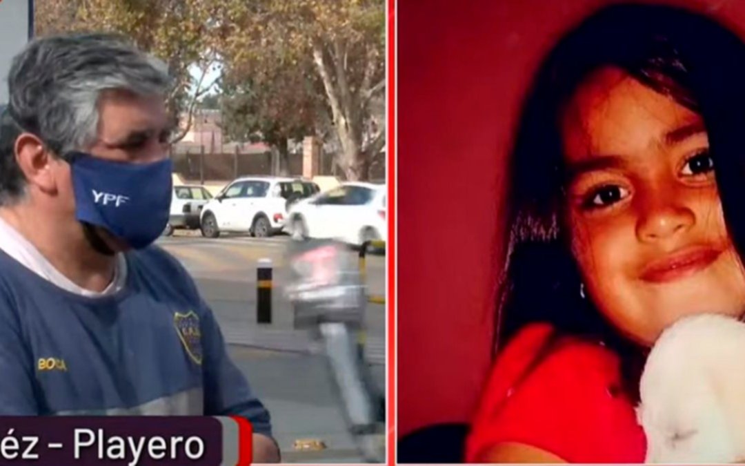 Un trabajador dice que vio a una niña parecida a Guadalupe en Mendoza