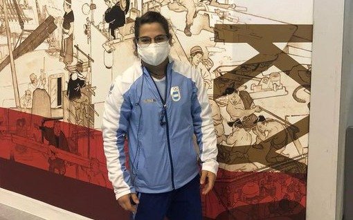 Paula Pareto es la primera atleta argentina que arriba a Japón para los JJ.OO.