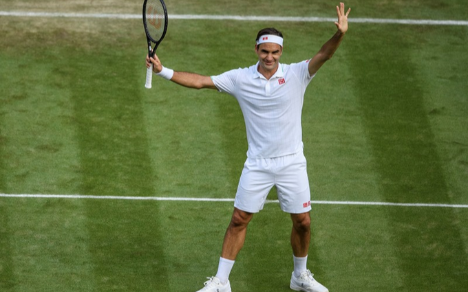 Federer pasó a los octavos de final de Wimbledon tras vencer al local Norrie