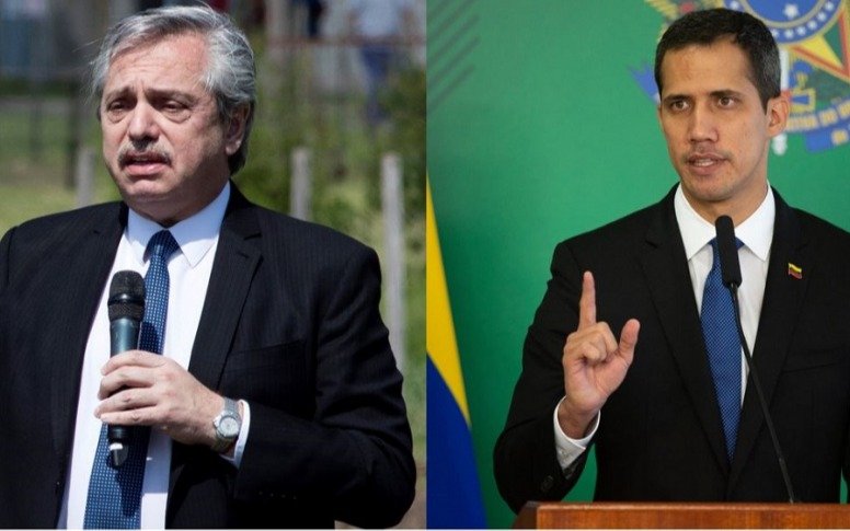 La respuesta de Juan Guiadó a Alberto Fernández: “Están desapareciendo los seres humanos”