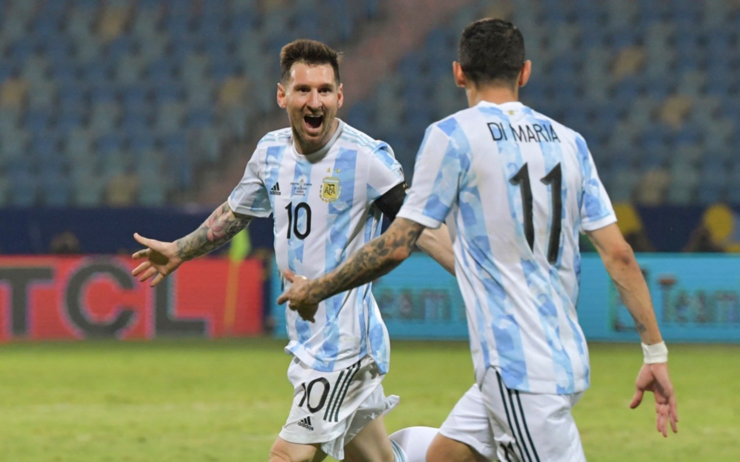 Argentina goleó a Ecuador en otra gran noche de Messi y es semifinalista de la Copa América: mirá los goles
