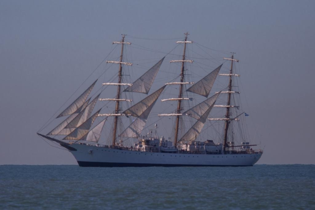 La Fragata Libertad llegó a Mar del Plata y ya prepara un nuevo viaje
