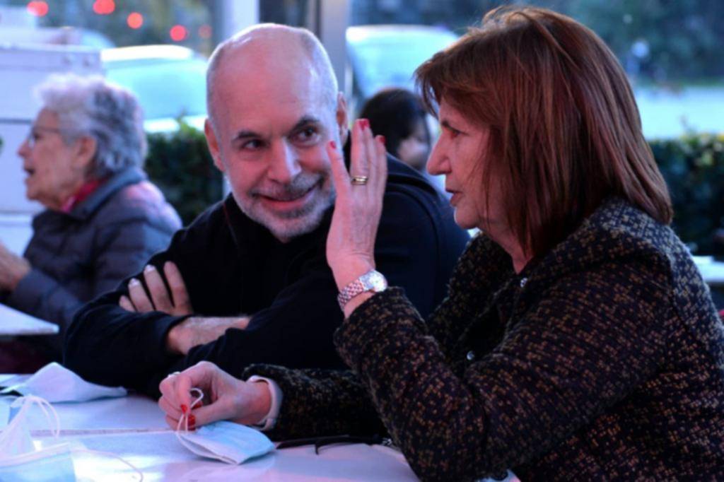 El día después del paso al costado, Patricia Bulrrich y Larreta se mostraron juntos