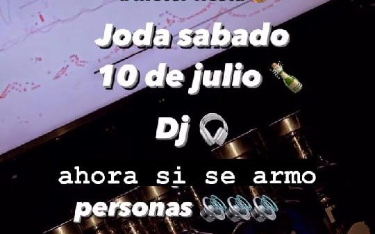 Organizan fiesta clandestina en la Región y la difunden en las redes: "La dirección se pasa el mismo día"