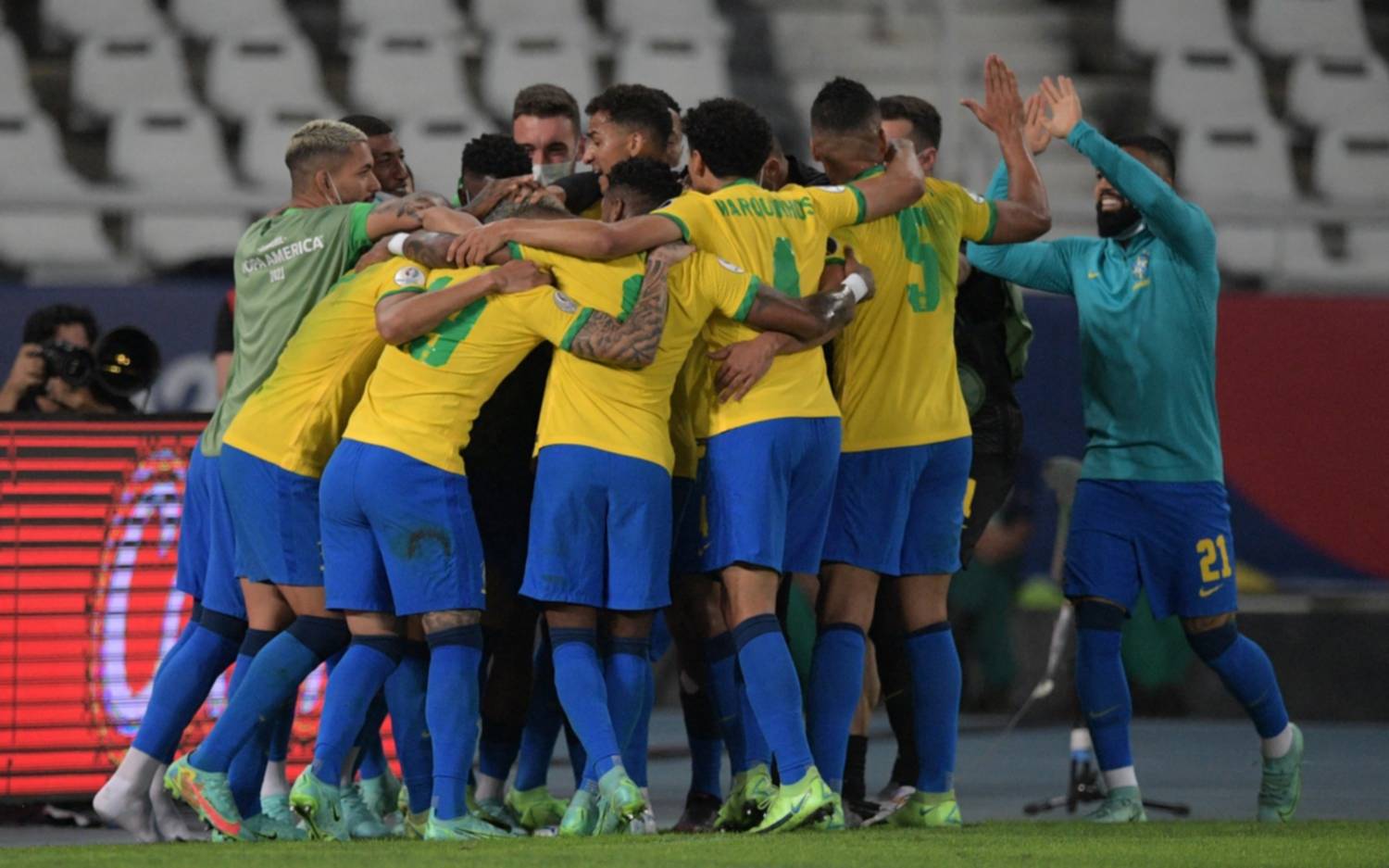 Brasil le ganó 1-0 a Perú y se metió en la final de la Copa América: espera por Argentina o Colombia