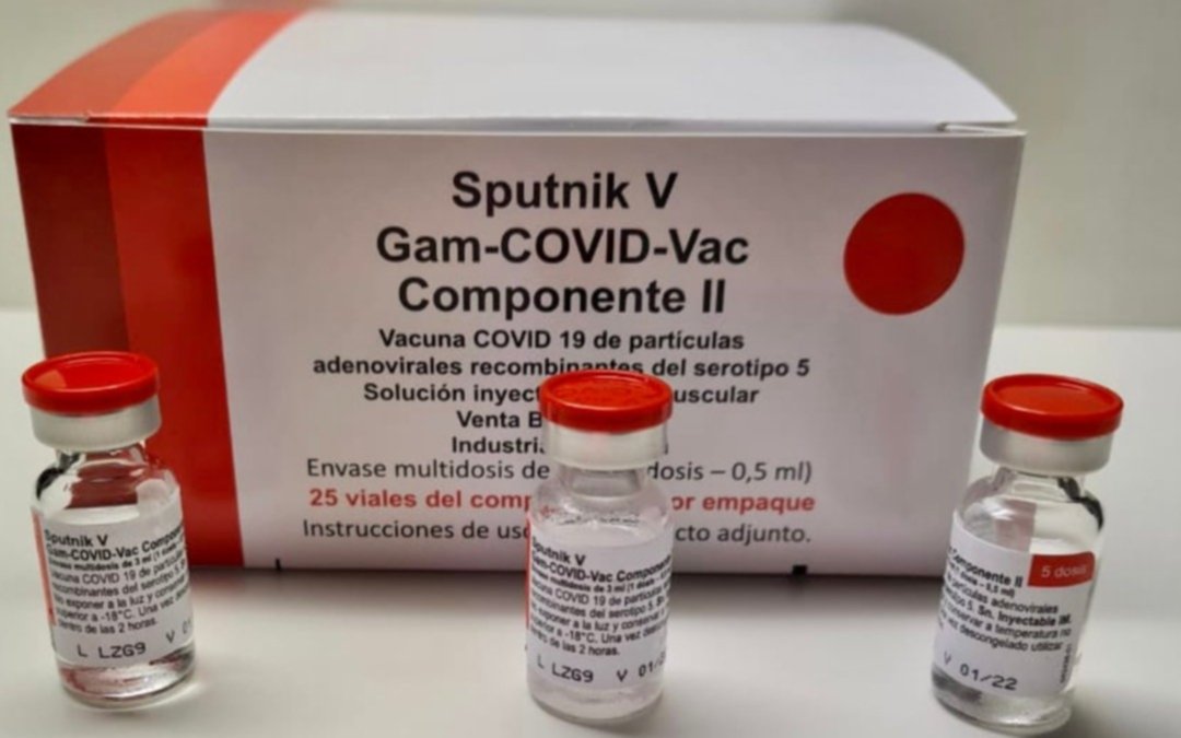 Ya están listas las primeras 153 mil dosis hechas en Argentina del componente 2 de la Sputnik V
