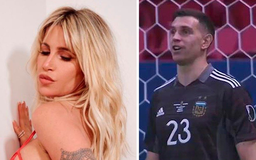 El tuit hot de Florencia Peña para  Dibu Martínez: "Quedé manija"