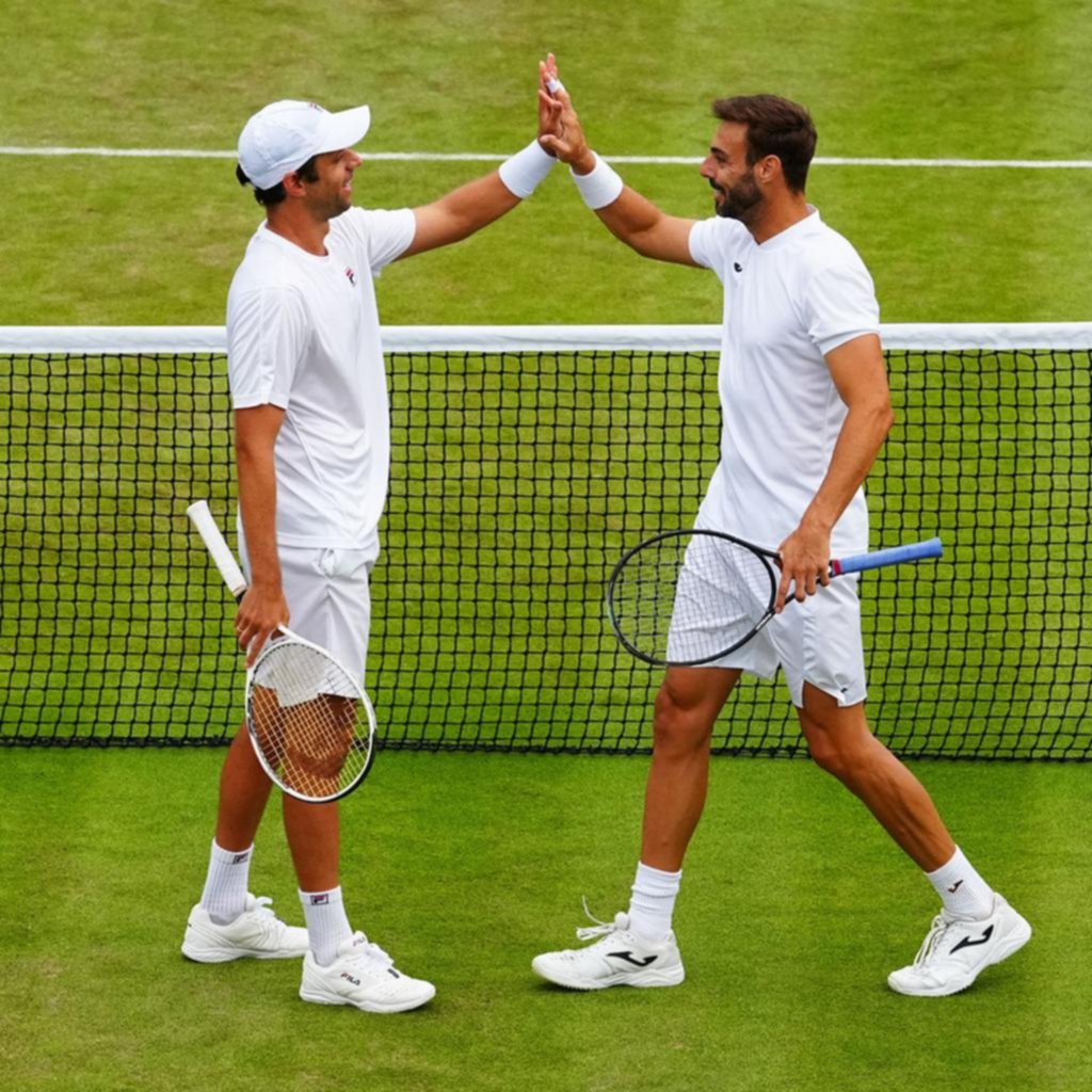 Zeballos, con el sueño de ser campeón en Wimbledon