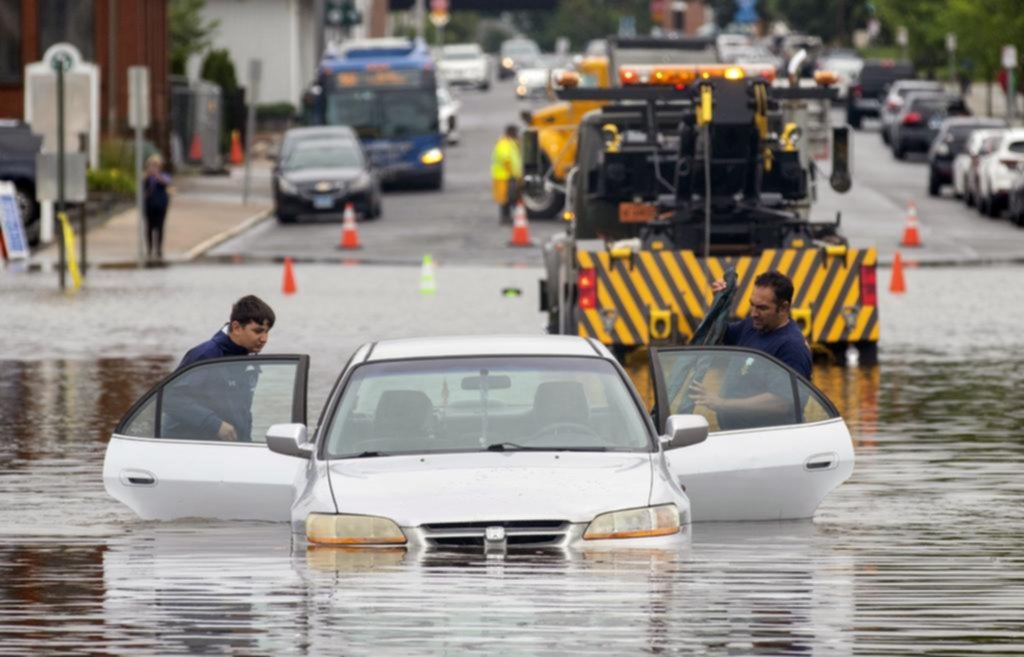 La tormenta Elsa se hace sentir en Nueva York