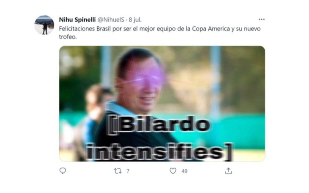 Los argentinos, en las redes, buscaron mufar a la Verdeamarela: "¡Felicitaciones Brasil!"