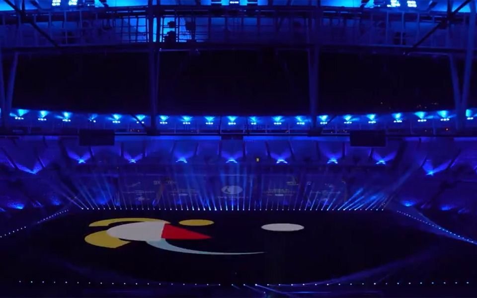 Mapping, luces y fuegos: la ceremonia de la previa de la final
