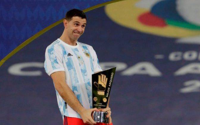 Dibu Martínez, el mejor arquero de la Copa América