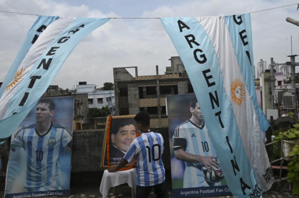 En la India hincharon por Argentina, con la figura de Lionel Messi