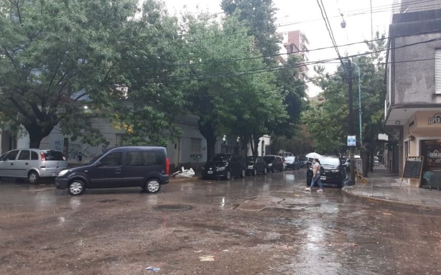 Las lluvias llegaron para quedarse unos días