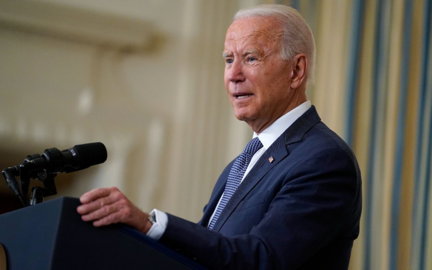 Biden respaldó a manifestantes cubanos y llamó a Díaz-Canel a "escuchar" a su pueblo