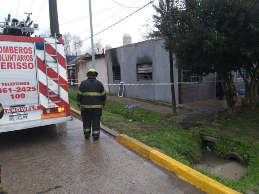 Otra vez la tragedia en un incendio: el fuego mató a una beba de un año