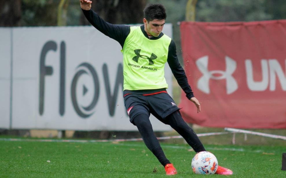 Del Prete se entrenó por primera vez y se puso en carrera para el debut del viernes