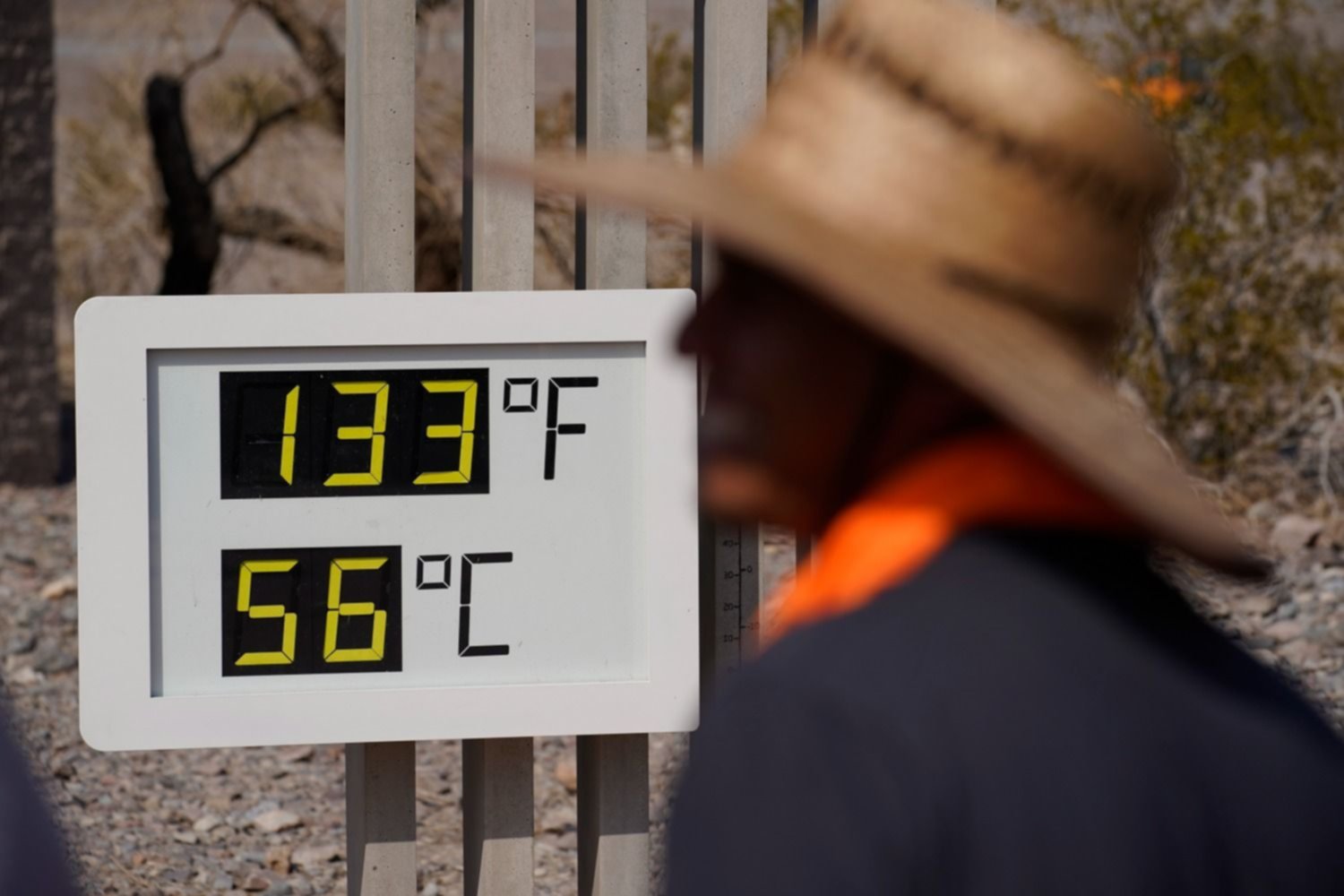 EE UU: récord de calor en el Valle de la Muerte y ya piden racionalizar energía