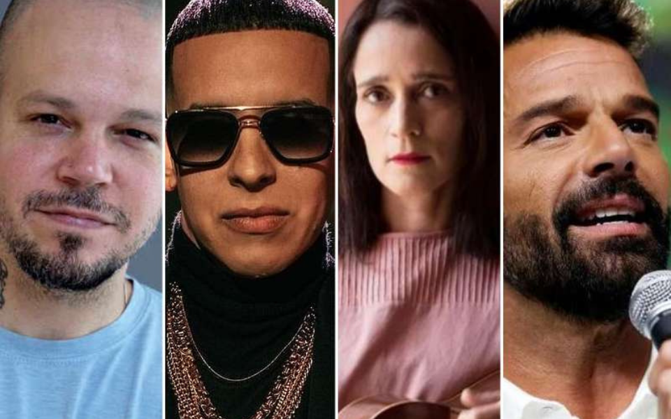 Residente, Daddy Yankee, Julieta Venegas y Ricky Martin condenaron la represión en Cuba
