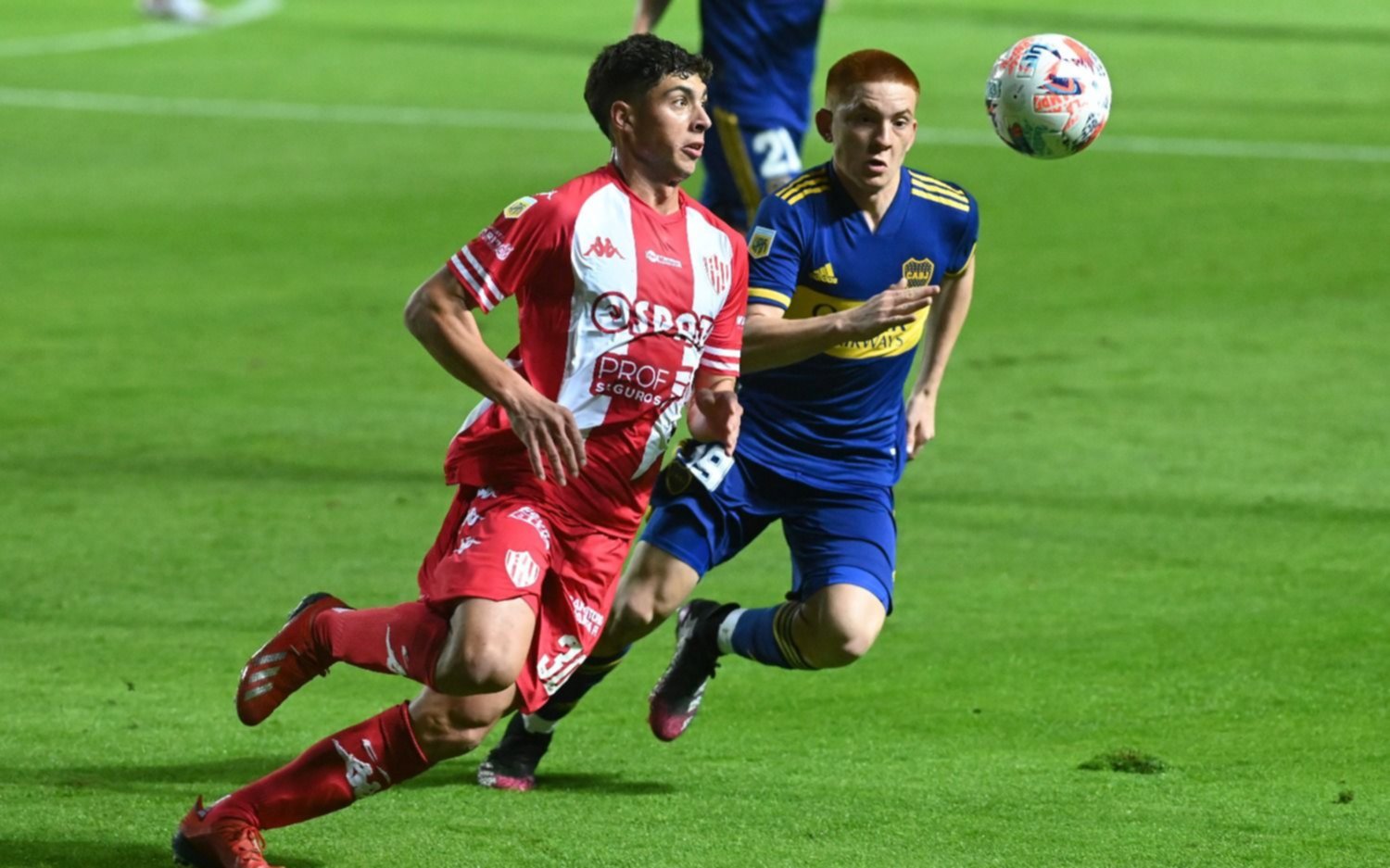 Se le escapó en el final a Boca y terminó empatando con Unión