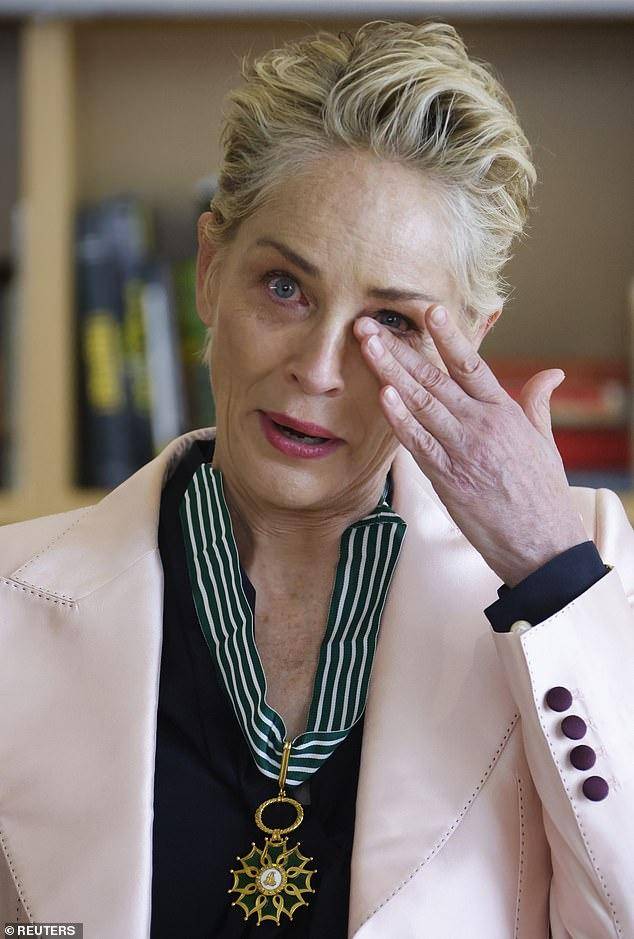 Sharon Stone, condecorada con la Orden de las Artes y las Letras de Francia
