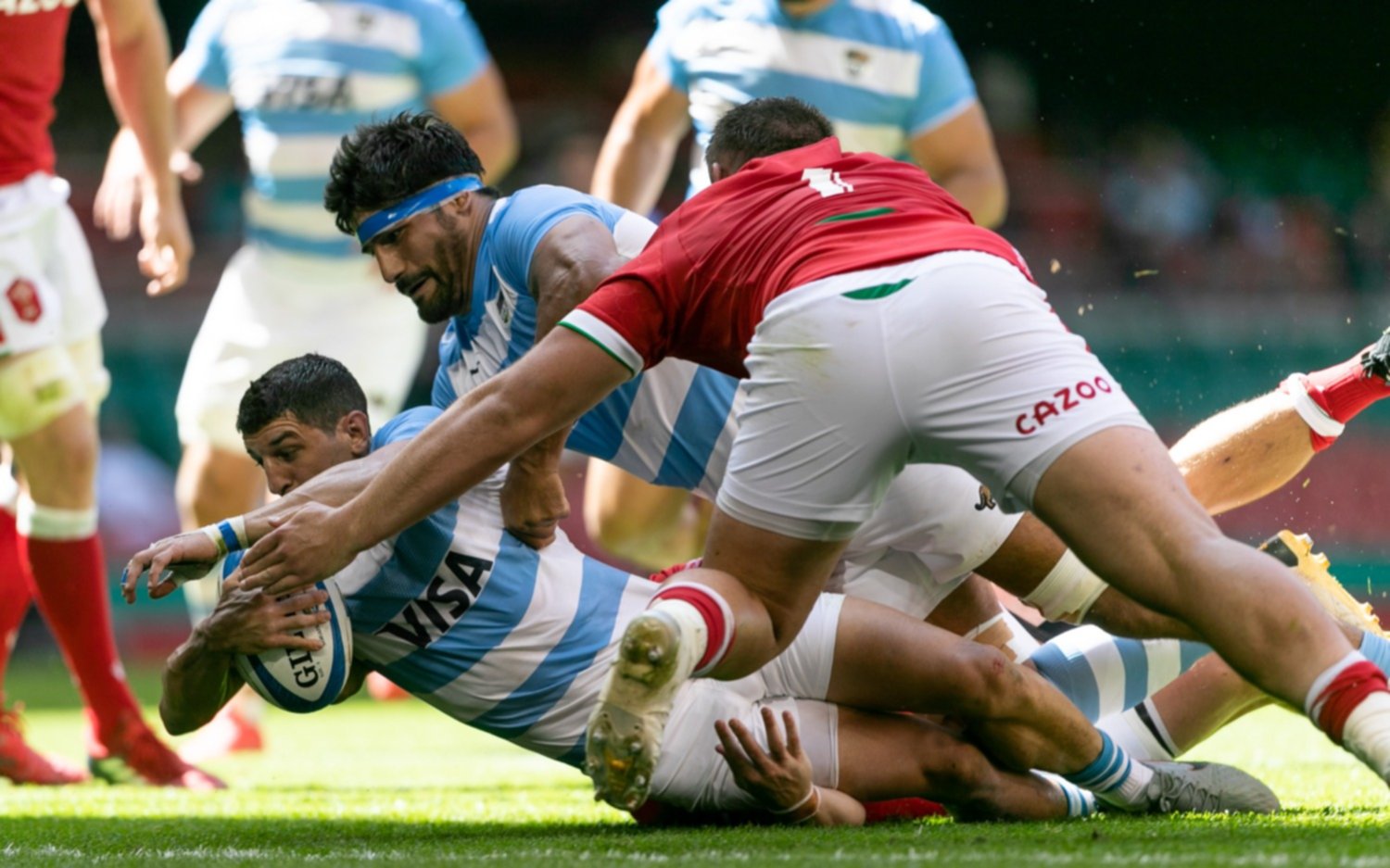 Sólido triunfo de Los Pumas frente a Gales en el cierre de su gira europea