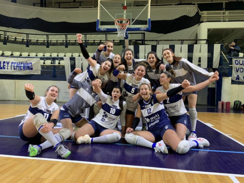Gimnasia estiró su paternidad sobre Estudiantes en vóley