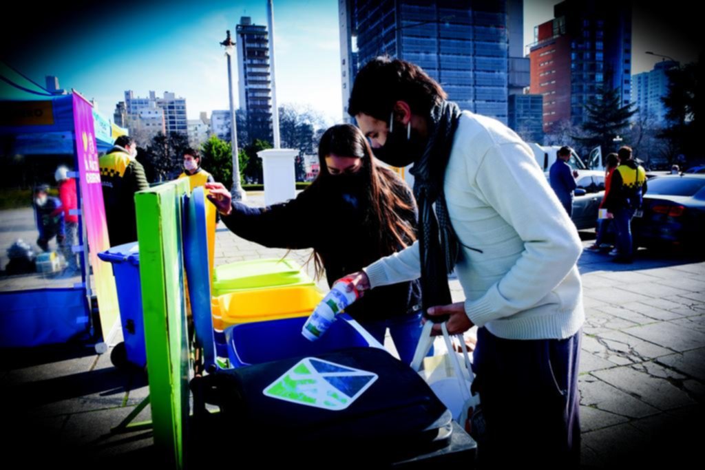 Vacaciones para reciclar, una propuesta que llega a distintos espacios verdes