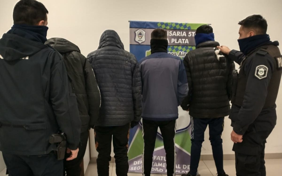 Tienen 13, 14 y 16 años, y cayeron por un intento de robo en Parque Saavedra