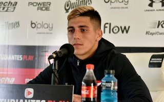 Estudiantes: "Nuestro objetivo principal es entrar a una copa", señaló Apaolaza