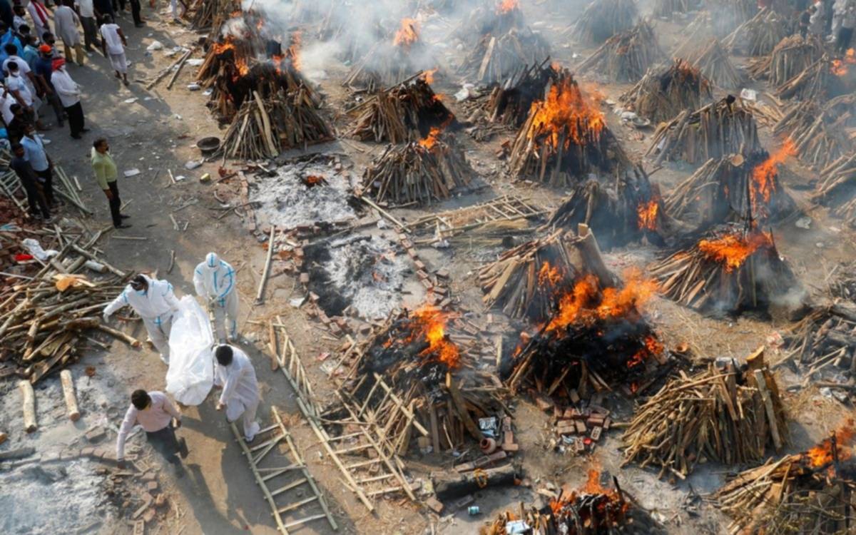 Los muertos por COVID en India serían diez veces más de los informados oficialmente, advirtió un estudio