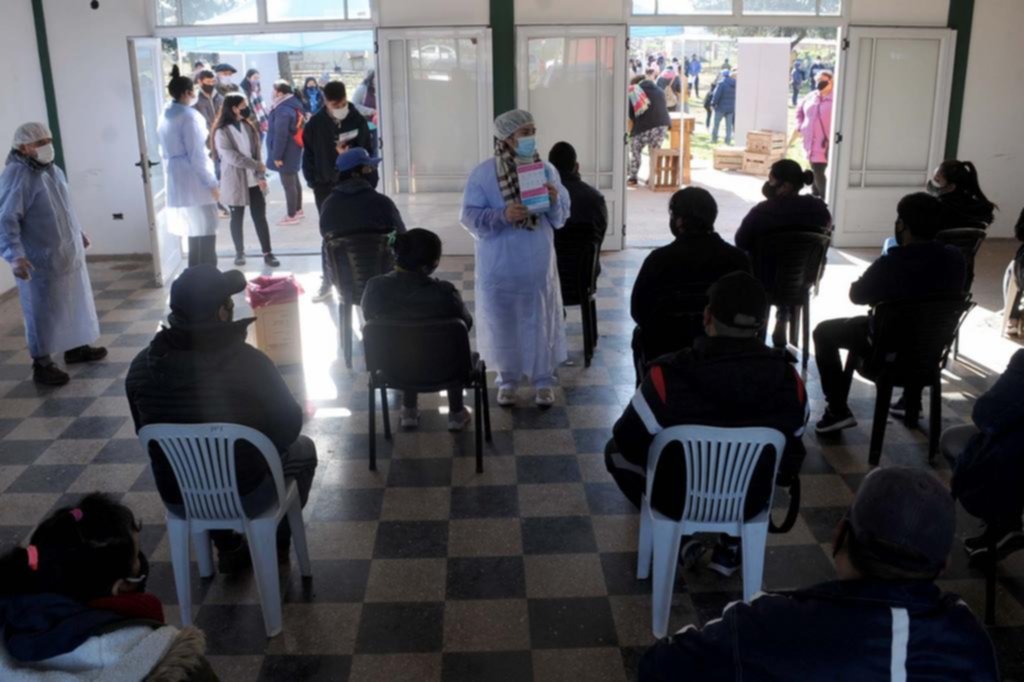 Llevaron la vacuna hasta las zonas rurales de La Plata