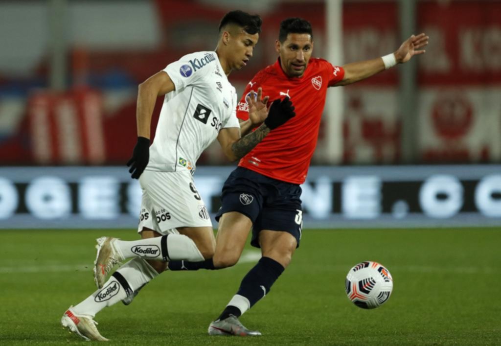 Independiente erró demasiado y Santos no lo perdonó: eliminado
