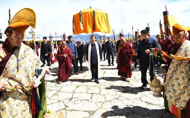 Xi Jinping en el Tíbet: primera visita de un presidente chino en 31 años