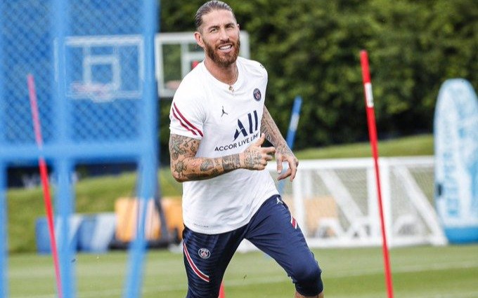Sergio Ramos se lesionó y no jugará la Supercopa de Francia con PSG