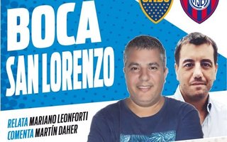 En Vivo.- La SuperTransmi de La Redonda: Boca vs San Lorenzo