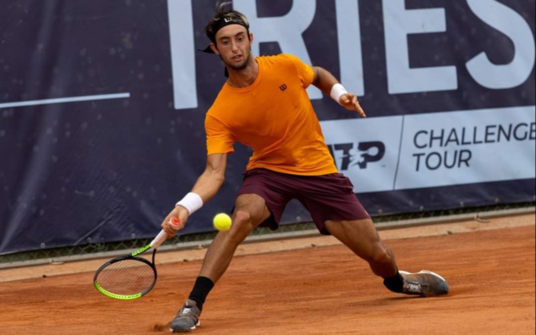 El tenista platense Thiago Tirante, finalista en Italia