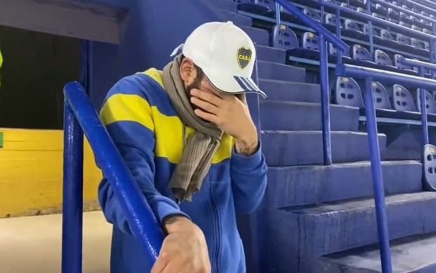 Cumplió su sueño: la fuerte emoción de un hincha de Boca al conocer la Bombonera
