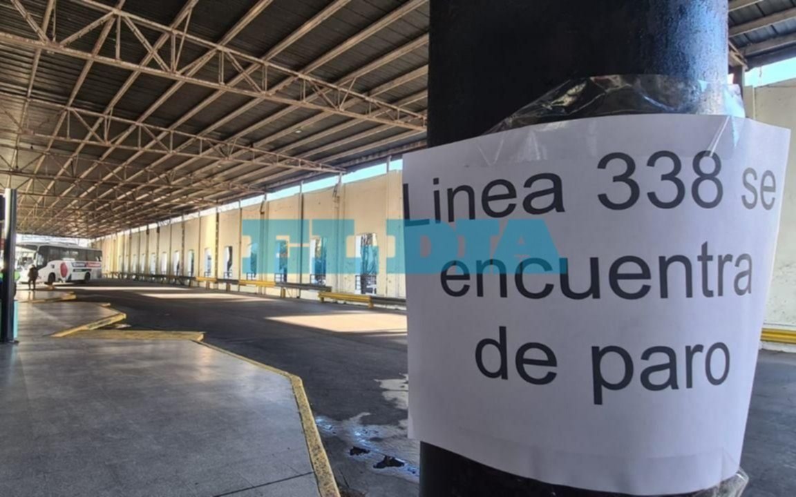 Un paro de choferes de micros del TALP complicó a los usuarios en La Plata