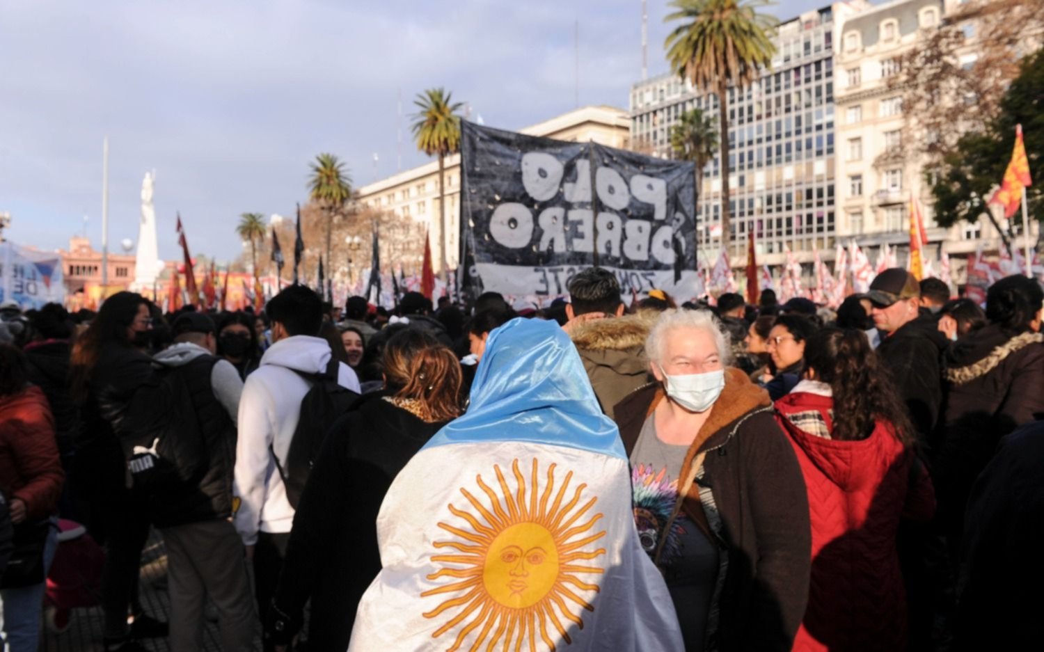 La Izquierda marchó a Plaza de Mayo