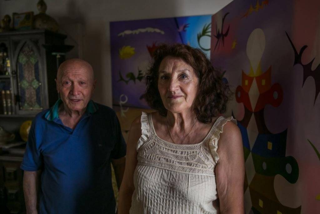 Lido Iacopetti: hombre de una sola mujer, pasó hambre, dio clases subido al pupitre y se convirtió en pintor popular