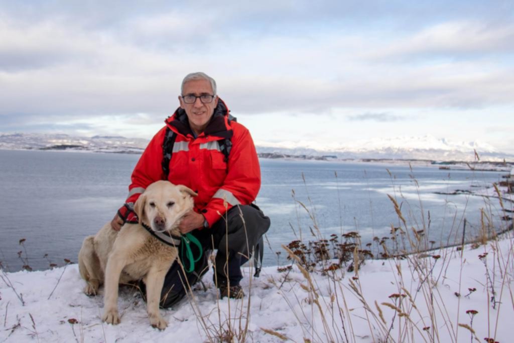 Alud en Ushuaia: un perro salvó a un esquiador bajo la nieve