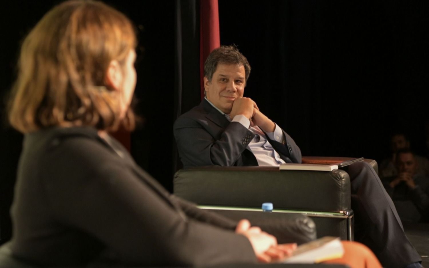Facundo Manes en la presentación de un libro sobre la historia económica de Argentina