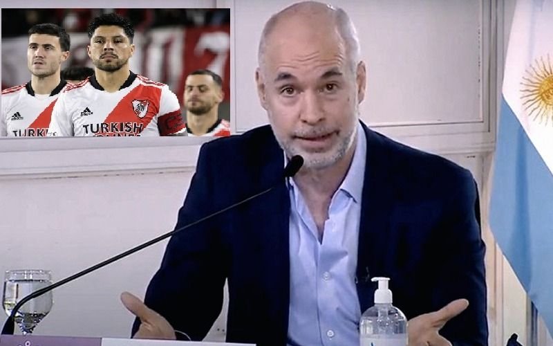 La chicana de Larreta a River: "Ahí están los innombrables"