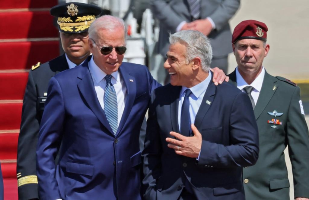 De gira por Medio Oriente, Biden reafirma el apoyo “inquebrantable” a Israel