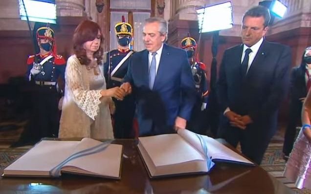 Nueva reunión entre Alberto y Cristina, esta vez con Massa